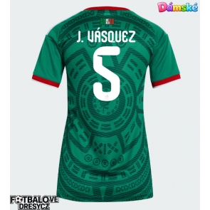 Mexiko Johan Vasquez #5 Dámské Domácí Dres MS 2026 Krátký Rukáv